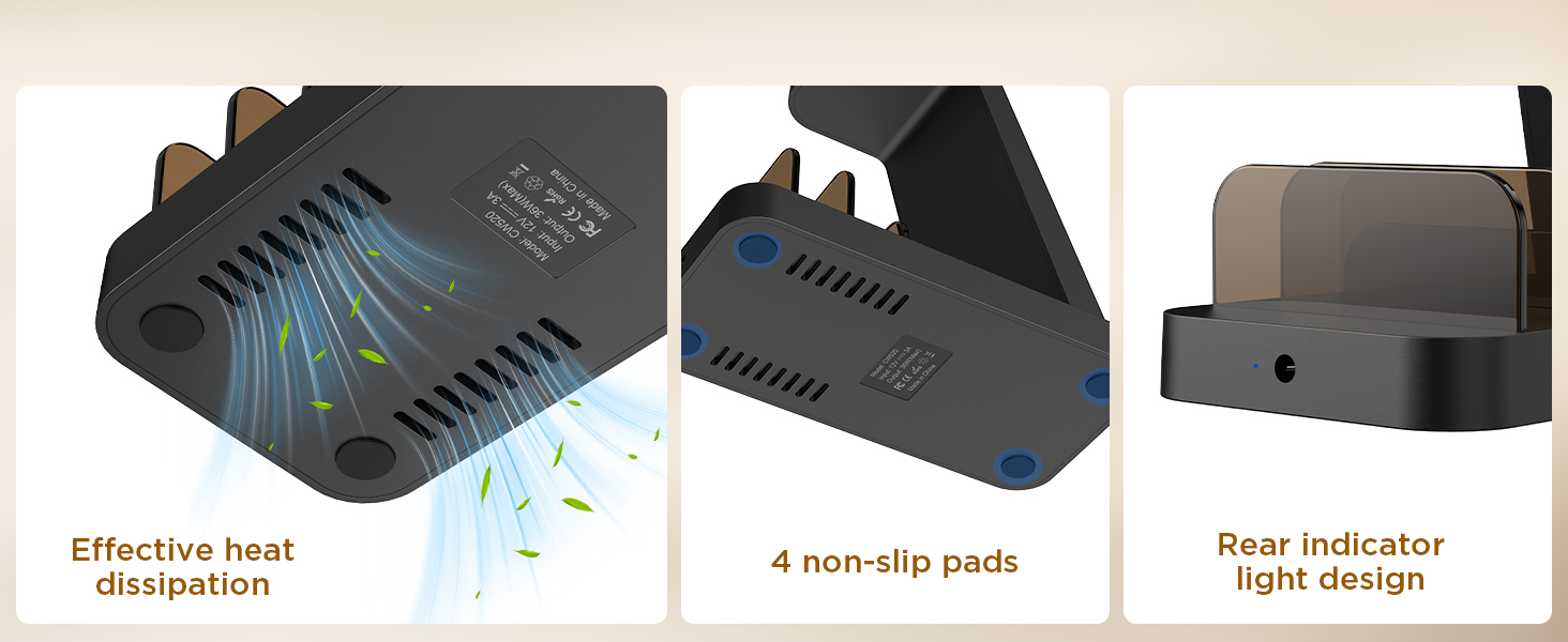 5 in 1 wireless charger
