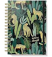 Designer Greetings, Designer Papers Flex Cover Journal with Elastic Band, “Wild at Heart” Cheetah...