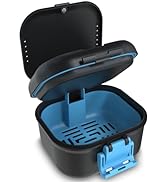 BVN Leakproof Denture Cup, Upgraded Carrying Storage, Denture Bath Box with Filter, Denture Cup f...
