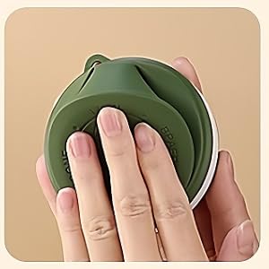 2. Squeeze and fold from the bottom
