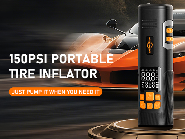 150PSI PORTABLE TIRE INFLATOR
