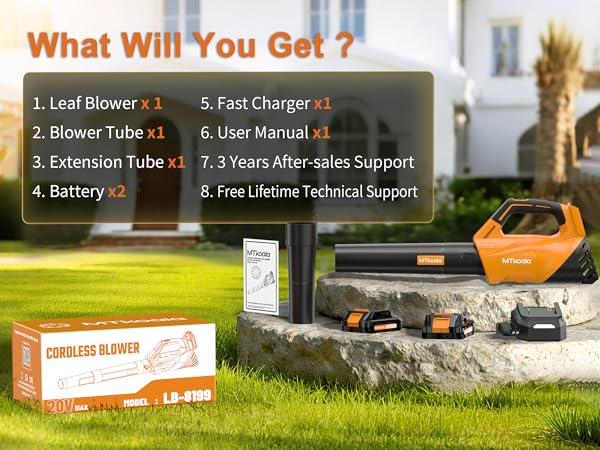 electric leaf blower