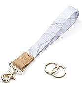 EcoVision Keychain Lanyard for Keys, Wristlet Key Chain for Women, Key Holder Lanyards with 2 key...