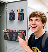 Magnetic Pen Holder for Locker