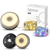 TREKOLOGY Camping Lights, 29.5ft Rechargeable LED String Lights, IPX4 Waterproof Outdoor Decor wi...