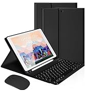 LAMA Keyboard Case with Mouse for iPad 10.2" 9th 8th 7th Generation, with Detachable Bluetooth Ke...