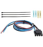 Oyviny 47685 Brake Control Pigtail Wiring Harness Universal Use Fits for Hopkins Brake Controller...