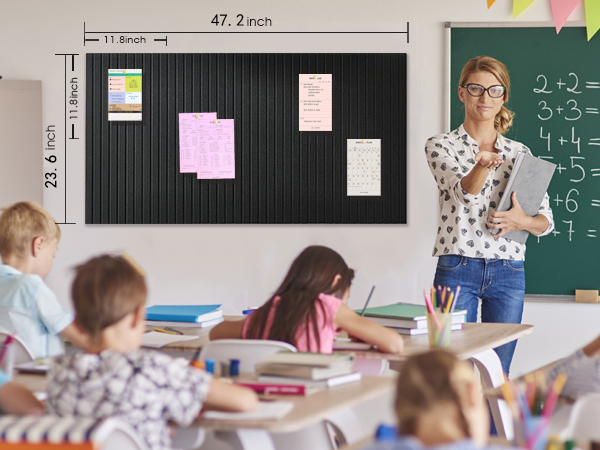 cork board for classroom