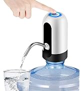 JOYHILL 5 Gallon Water Bottle Dispenser, USB Charging Water Bottle Pump, Portable Water Dispenser...