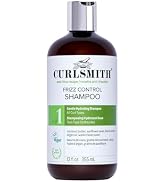 CURLSMITH Frizz Control Shampoo - Frizz-Fighting Shampoo for Curls, Removes Build-Up, For All Cur...