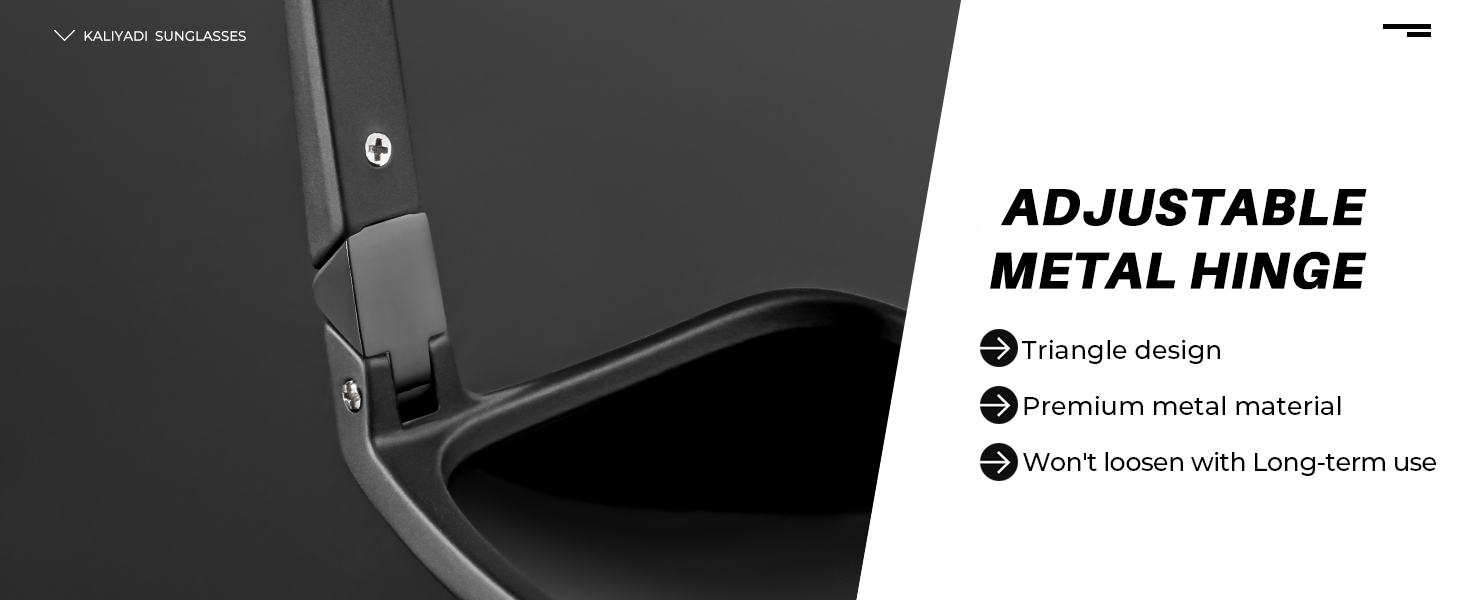 ADJUSTABLE METAL HINGE