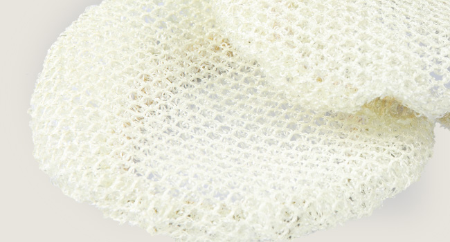 durable nylon mesh Exfoliating Net Sponge Bath Scrubbing Loofah Rough Washcloth Case