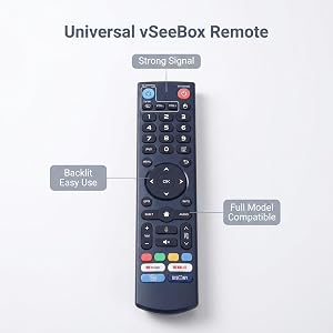 Universal for vSeeBox Remote