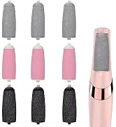 9 Pack Replacement Rollers Extra Coarse Rollers for Feet Roller Refill Heads Compatible with Fini...