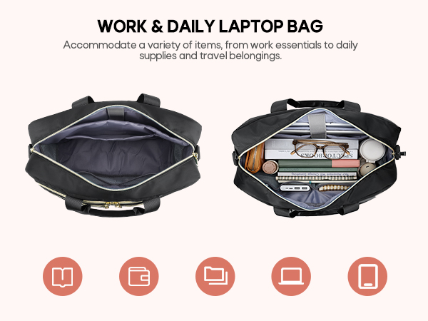 work tote computer bag for women men