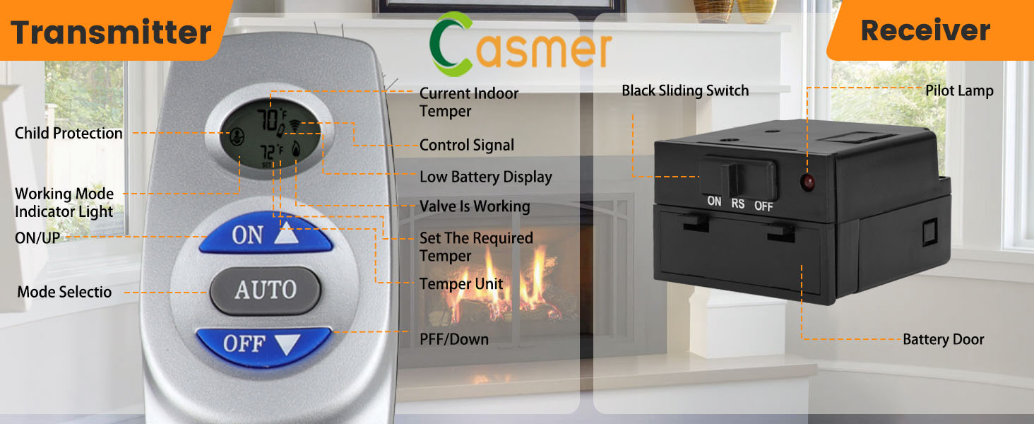 Fireplace Remote Control