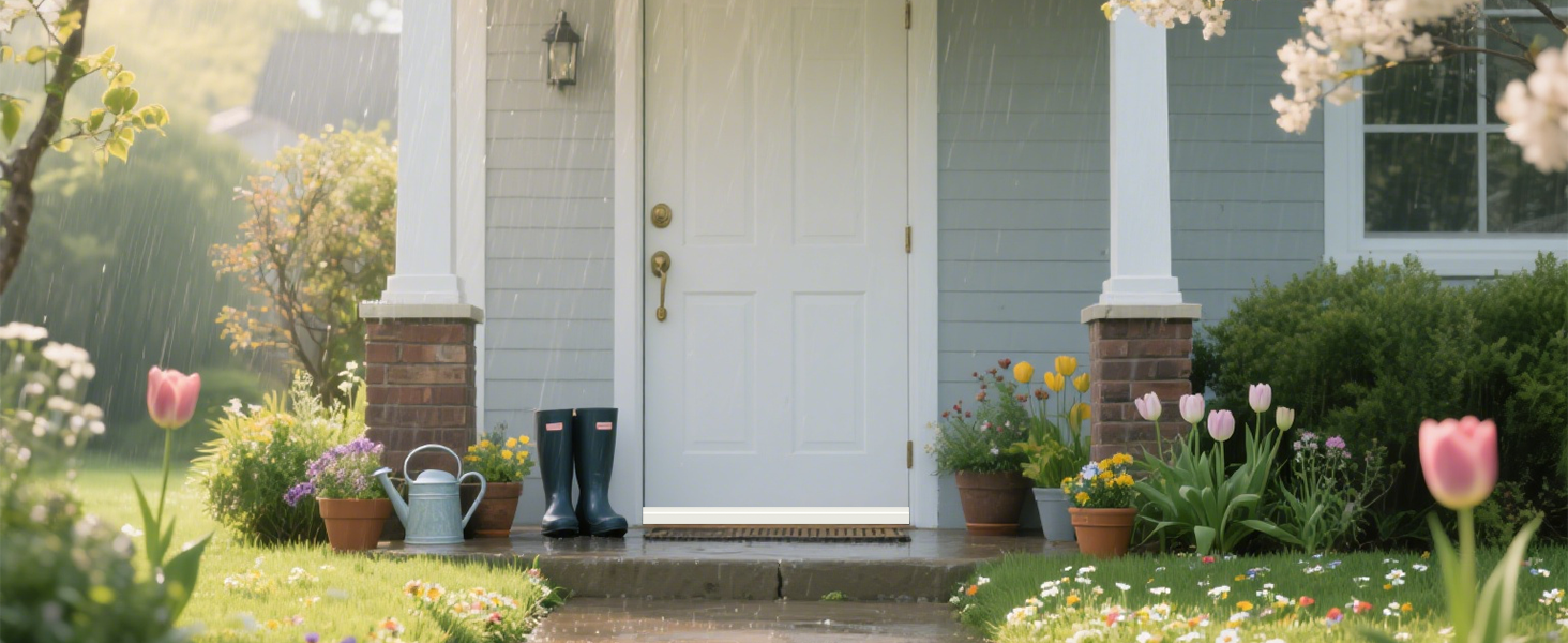 Under Door Draft Stopper Exterior