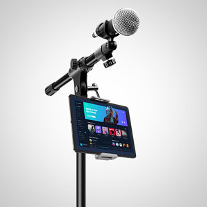 ipad holder for microphone stand