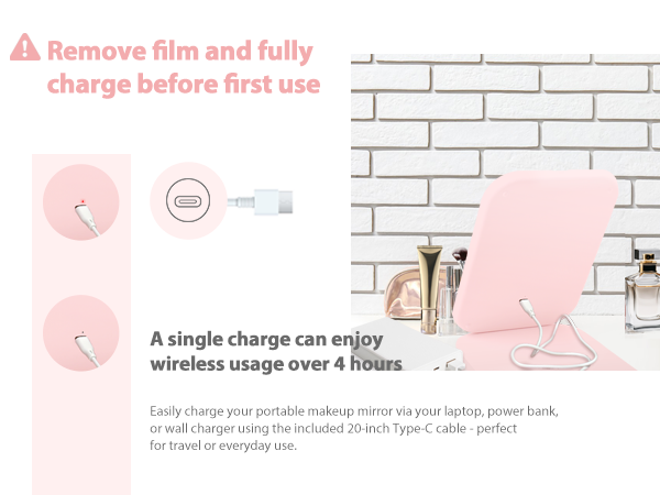 portable makeup mirror
