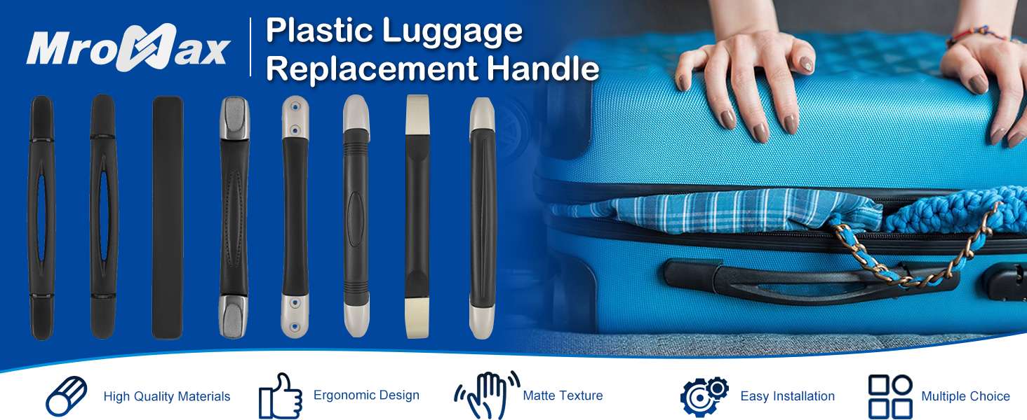 Black Luggage Handle Replacement