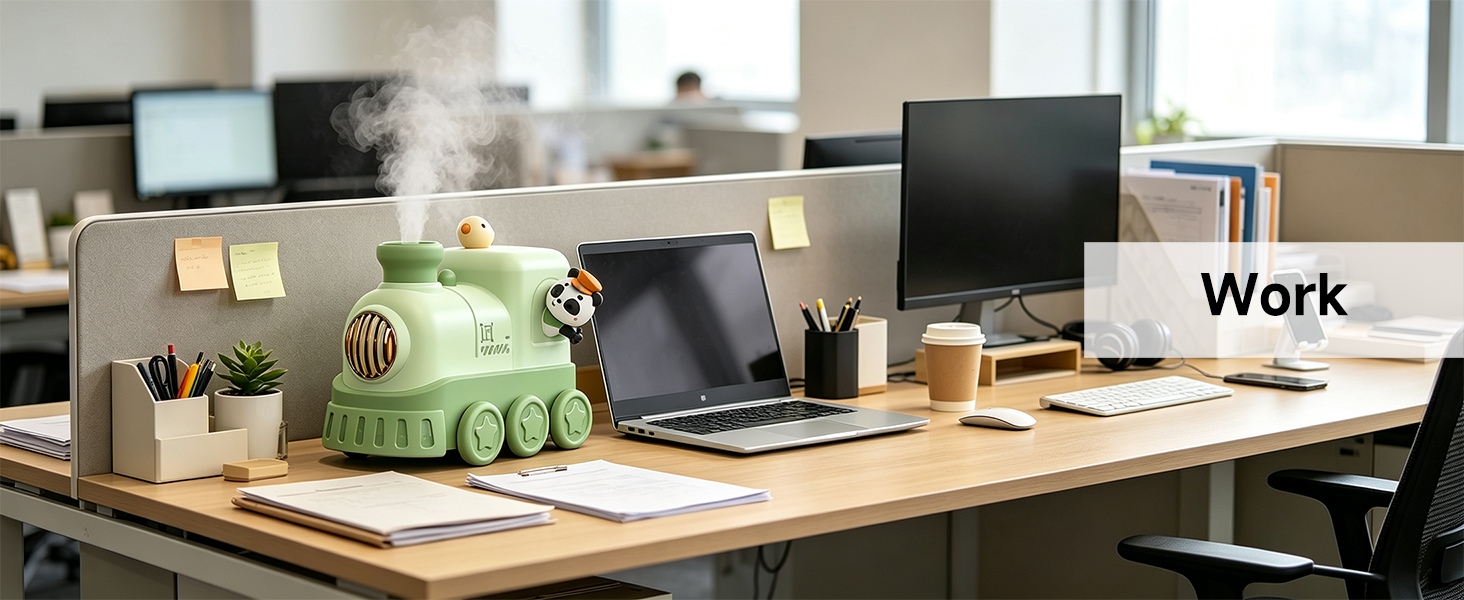 Mini Portable USB Desktop Train Humidifier 06
