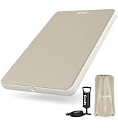Freein 4" Drop Stitch Camping Sleeping Pad, Inflatable Air Mattress with Firm 7 PSI Support, Fast...