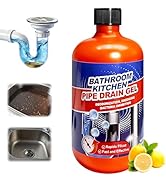 Pipeline Dredging Agent,Pipe Dredge Drain Cleaner,Sink Drains Hair Clog Remover Cleaner,Toilet Un...