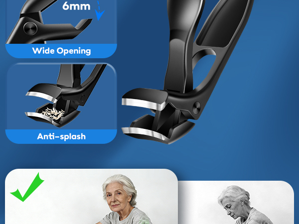 Toenail Clippers for Seniors Thick Toenails
