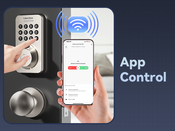 keyless entry door lock