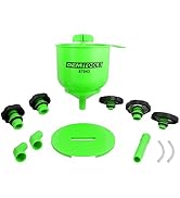 OEMTOOLS 87043 Professional No-Spill Coolant Funnel Kit, Spill Free Funnel for Performing Coolant...