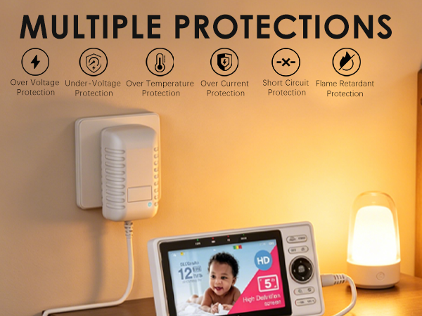 5V Baby Monitor Charger