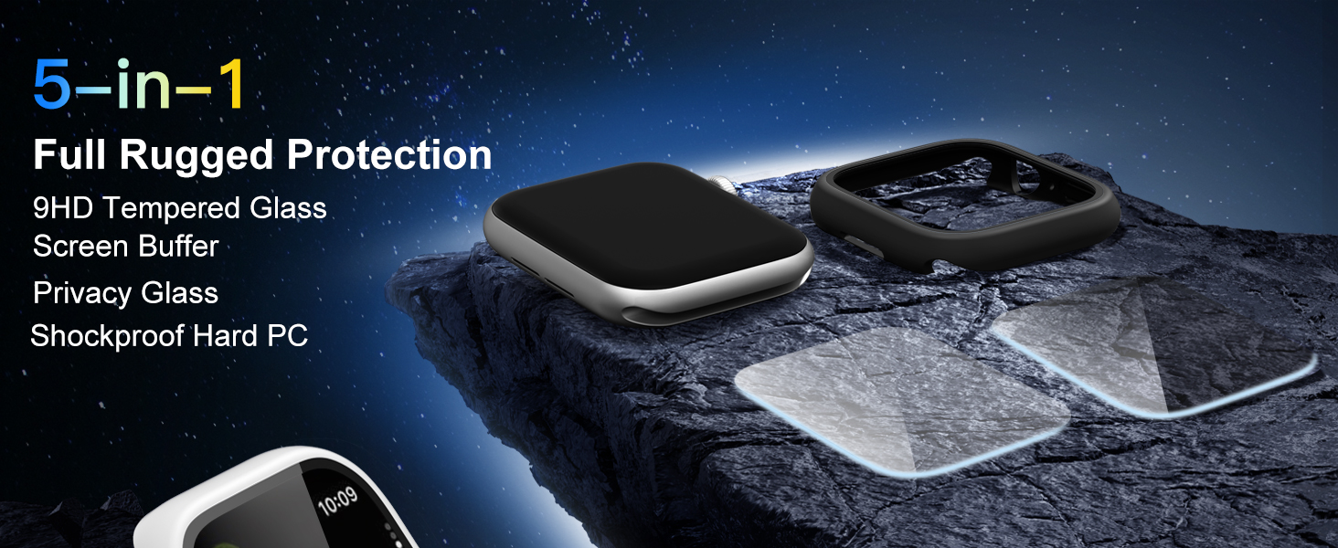 5 in 1 Rugged Protection