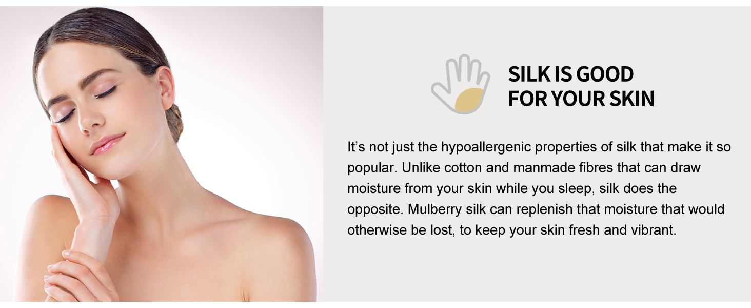zima silk pillowcase is good for sensitive skin