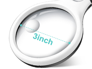 Pocket Lightweight Magnifying Glass