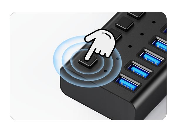 7 Ports USB Hub