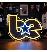 Music Neon Sign - 13.8"x10.6" Abstract Music Star LED Light, Cool Pop Art Wall Decor for Bedroom,...