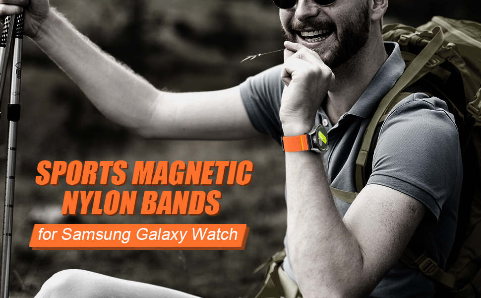 nylon strap galaxy watch 3 bands for men samsung watch bands 22mm watch band 22mm nylon watch band