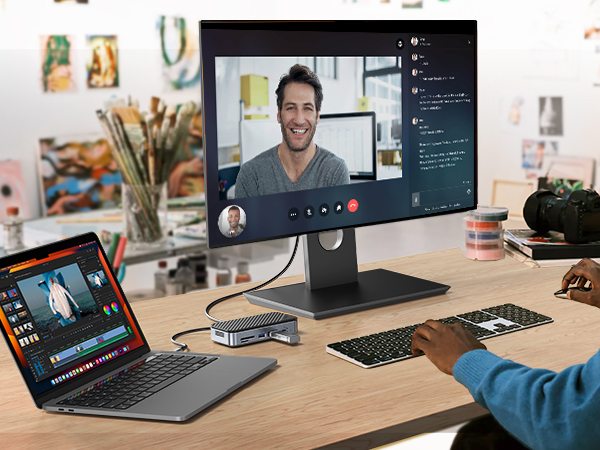 USB C Hub with M.2 Enclosure