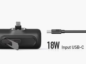 PORTABLE CHARGER FOR IPHONE WITH STAND