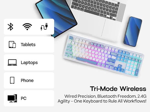 TH108 Wireless Gaming Keyboard