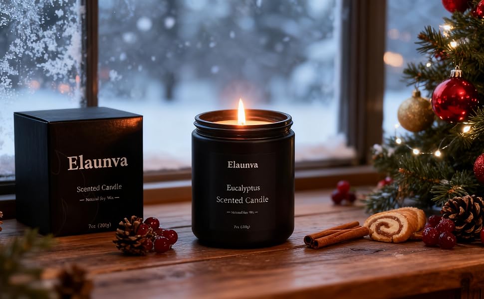 Aromatherapy Candle - Eucalyptus Fragrance