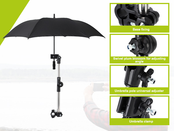 Wheelchair Umbrella Mount Holder