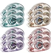 Double Sided Tape Roller for Crafts - 12 Pack Scrapbooking Glue Tape Runner Crafters Adhesive Tap...