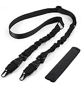MoKo Two Point Sling Traditional Sling with Length Adjuster, Shoulder Belt Durable Nylon Sling St...