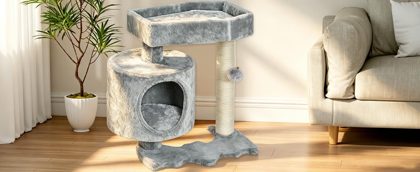 cat tree; cat tower; cat tree tower; cat tower with scratching post; cat trees; cat tree for indoor