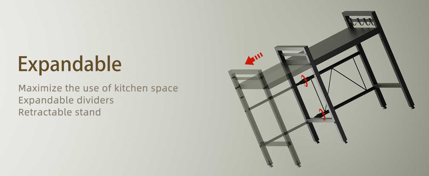 microwave shelf stand