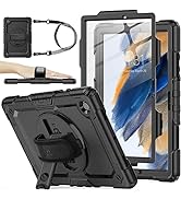 SEYMAC stock Case for Samsung Galaxy Tab A8 10.5'' 2022 with Screen Protector Pencil Holder [360 ...
