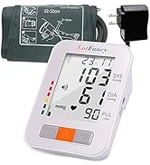 LotFancy Blood Pressure Monitor Upper Arm Cuff, 2Users, 180 Memory, Accurate Automatic Accurate B...