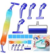 Diamond Art Pens Tools Diamond Painting Accessories Kits with Screw Metal Tip Roller Diamond Pain...