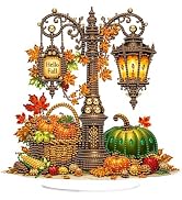 Eiflow Desktop Diamond Art Kit for Adults Halloween, DIY Tabletop Diamond Art Painting with Stand...